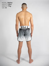 RINGLIFE MMA Shorts - Transition schwarz-weiss