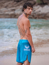 RINGLIFE MMA Shorts - Transition grün-blau