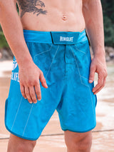 RINGLIFE MMA Shorts - Transition grün-blau