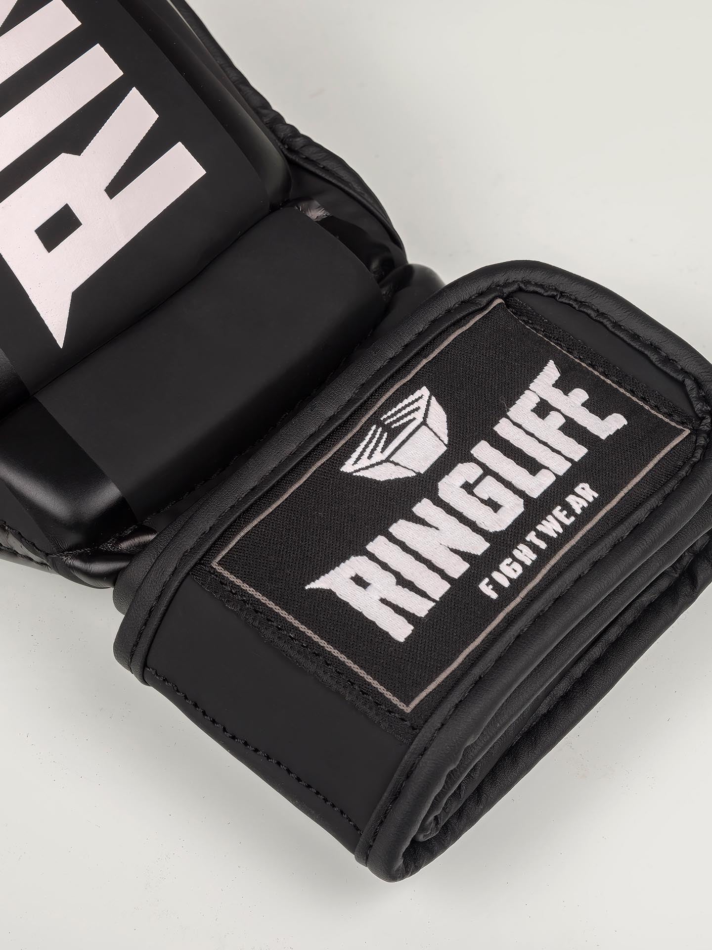 RINGLIFE MMA Sparring Handschuhe - No.1 schwarz-weiss