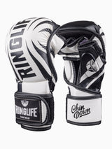 RINGLIFE MMA Sparring Handschuhe - No.1 weiß-schwarz