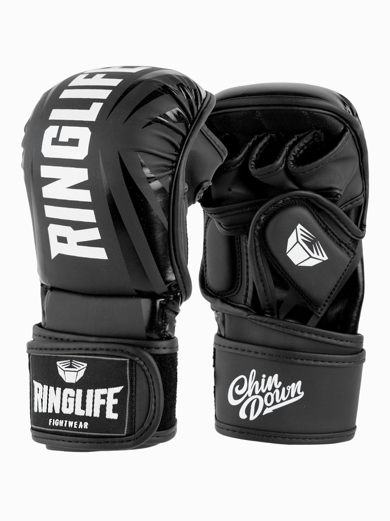 RINGLIFE MMA Sparring Handschuhe - No.1 schwarz-weiss