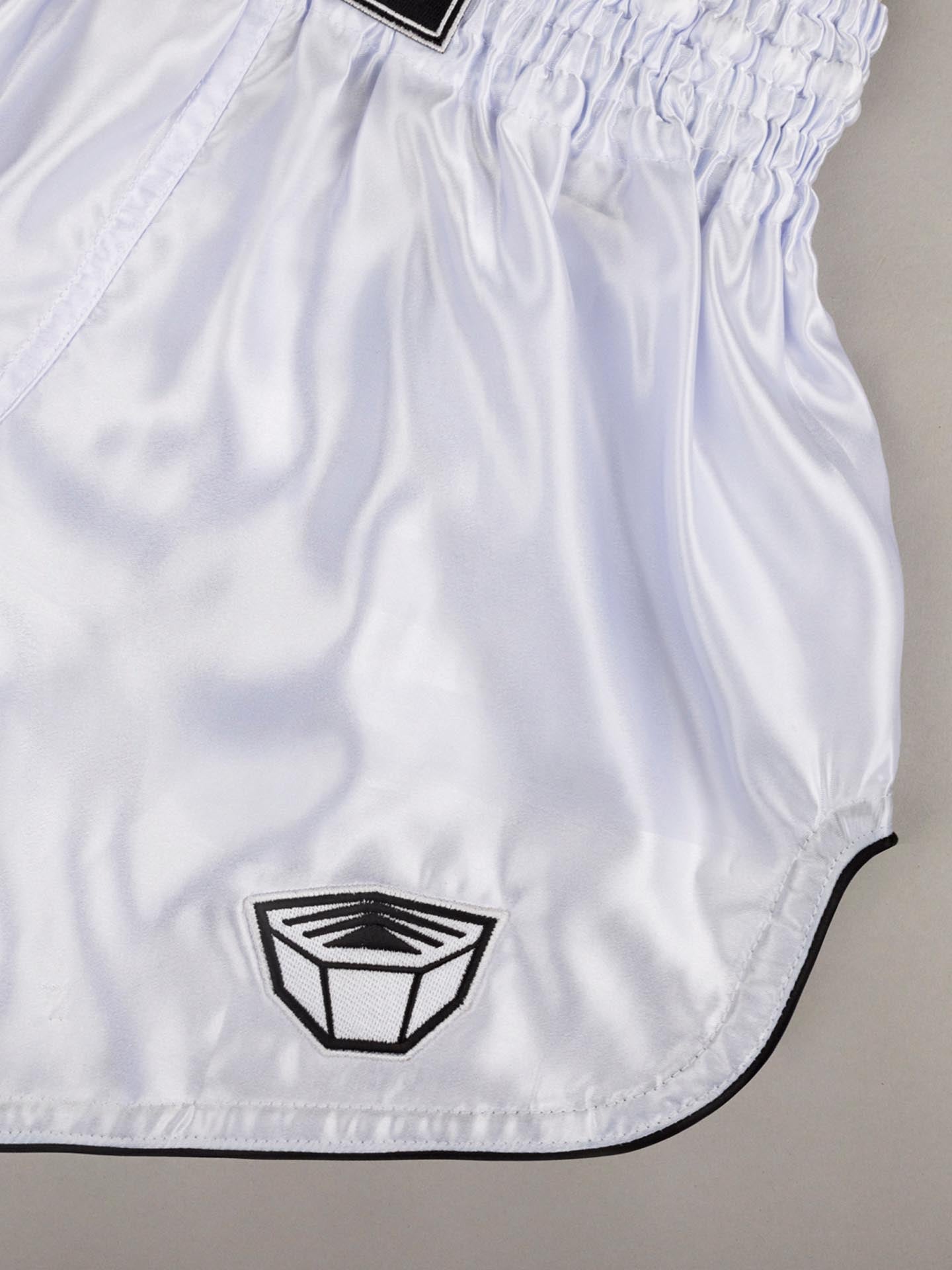 RINGLIFE Muay Thai Shorts, Core, weiß