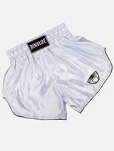 RINGLIFE Muay Thai Shorts, Core, weiß
