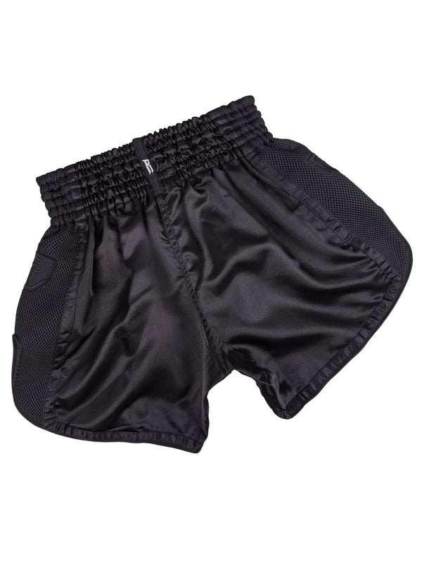 RINGLIFE Muay Thai Shorts, Pulse, schwarz-schwarz