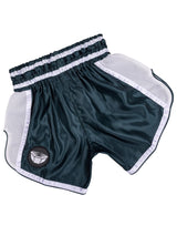 RINGLIFE Muay Thai Shorts, Represent, grün-weiß