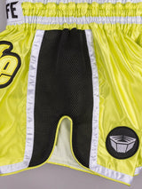 RINGLIFE Muay Thai Shorts, Represent, gelb-schwarz