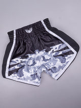 RINGLIFE Muay Thai Shorts, Unit, schwarz-camo