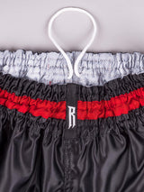 RINGLIFE Muay Thai Shorts, Vanguard, schwarz-rot