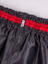 RINGLIFE Muay Thai Shorts, Vanguard, schwarz-rot