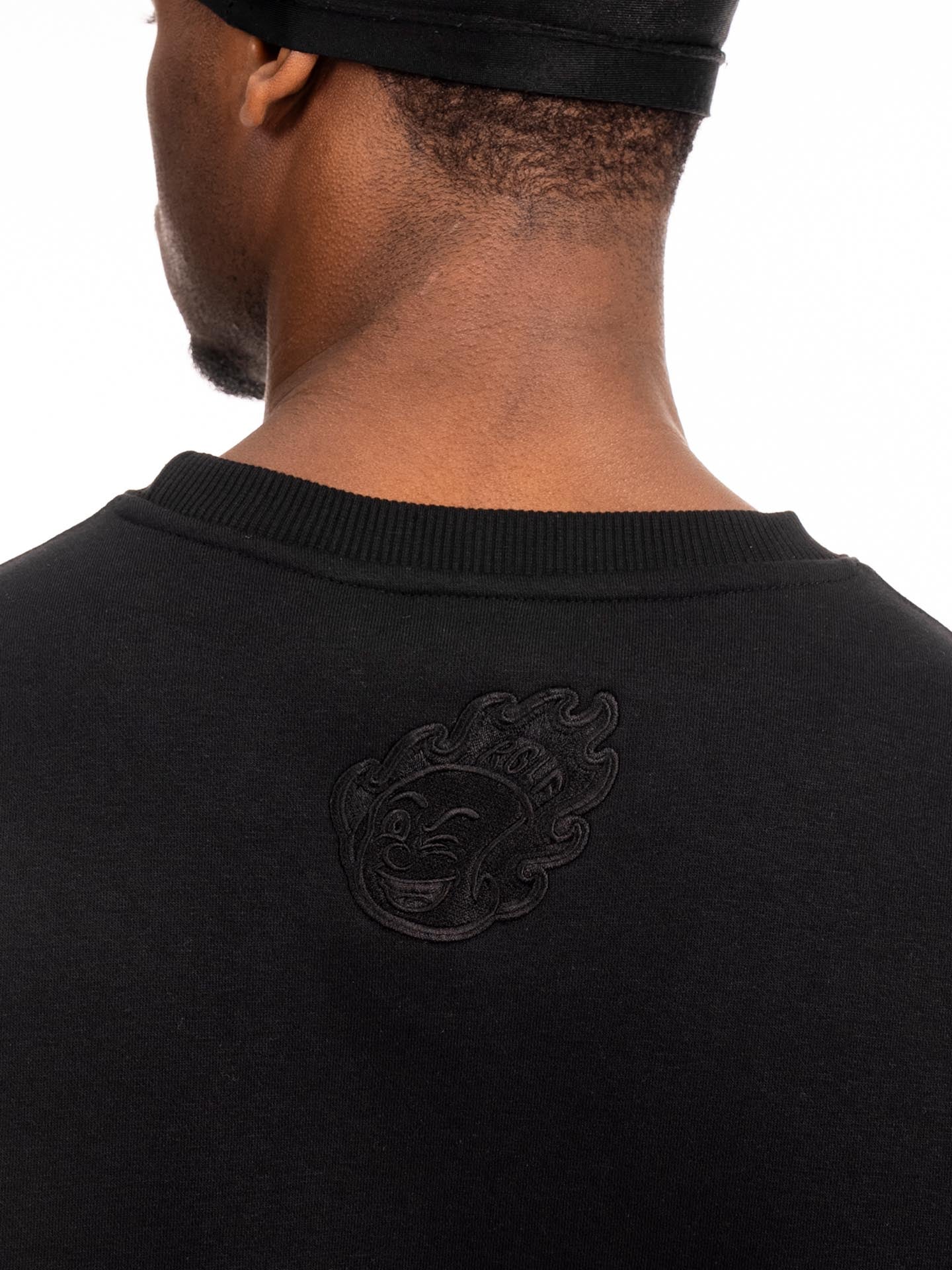 RINGLIFE Pullover, College, schwarz-matt