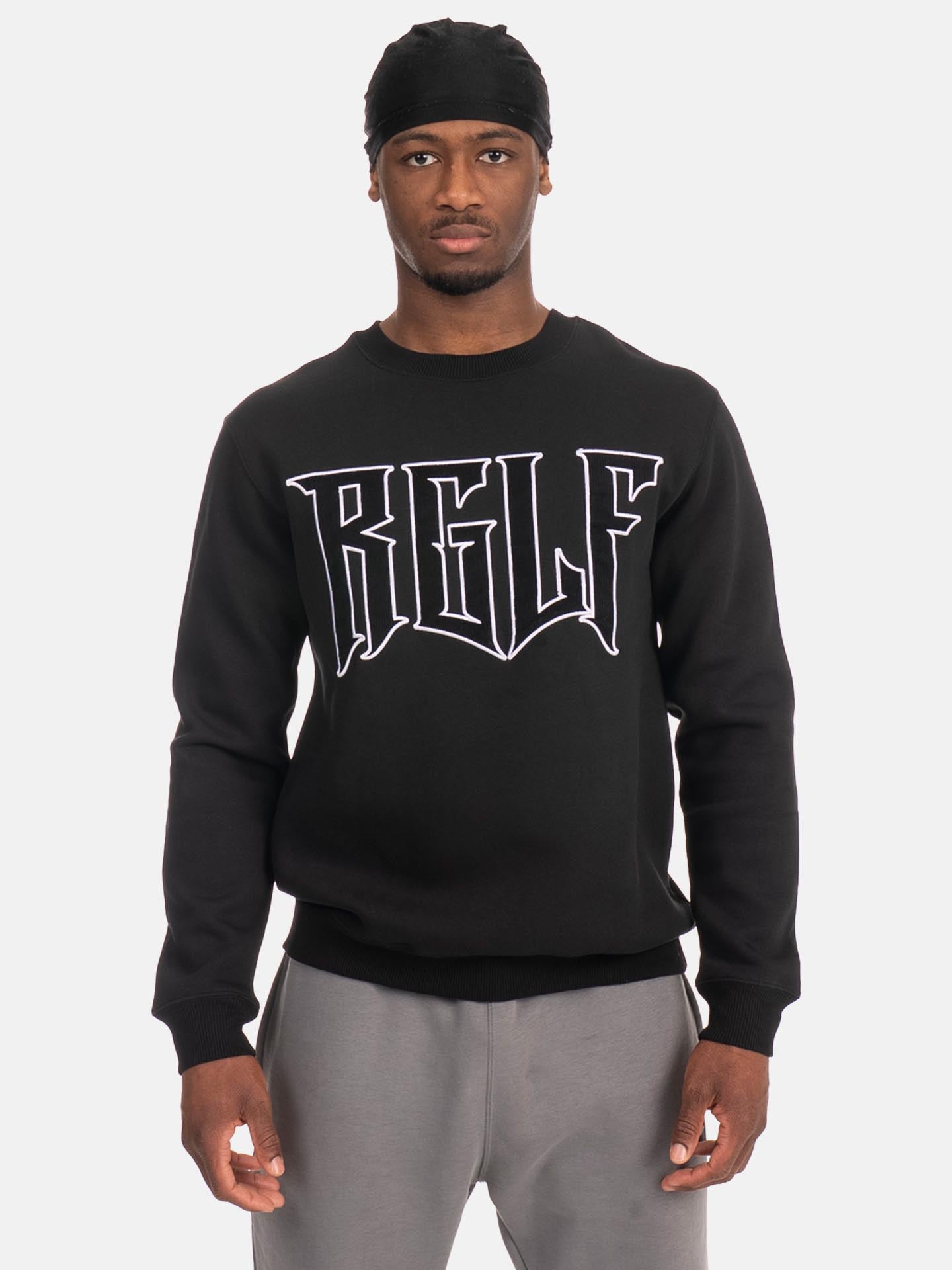 RINGLIFE Pullover, Cord, schwarz