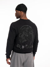RINGLIFE Pullover, Defy Death, schwarz-matt