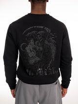 RINGLIFE Pullover, Defy Death, schwarz-matt