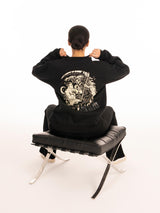 RINGLIFE Pullover, Defy Death, schwarz