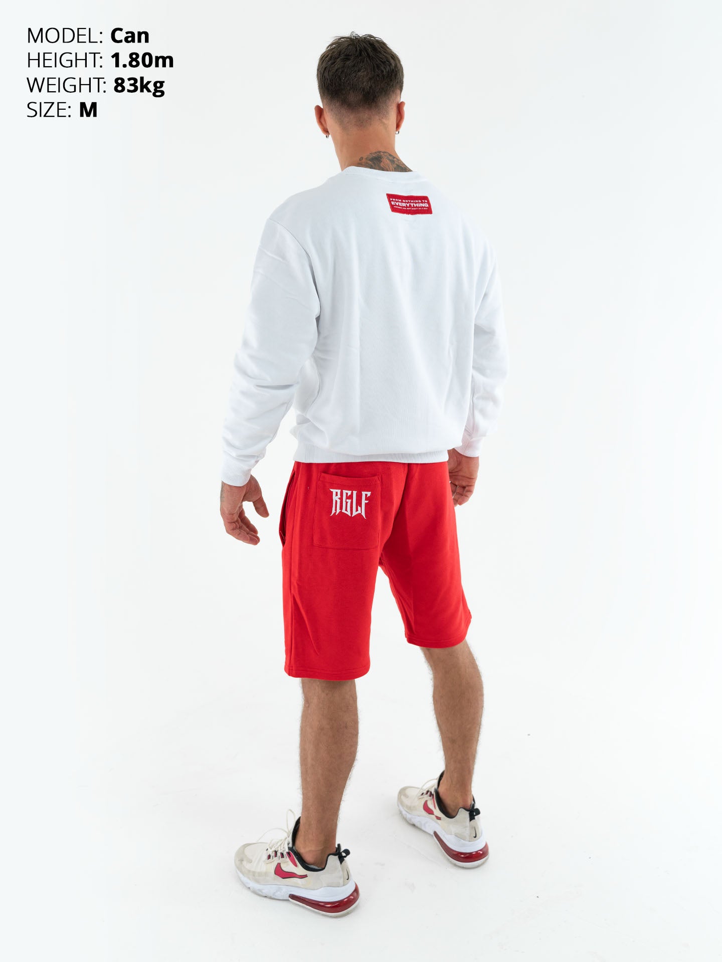 RINGLIFE Pullover - Everything weiß-rot