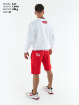 RINGLIFE Pullover - Everything weiß-rot