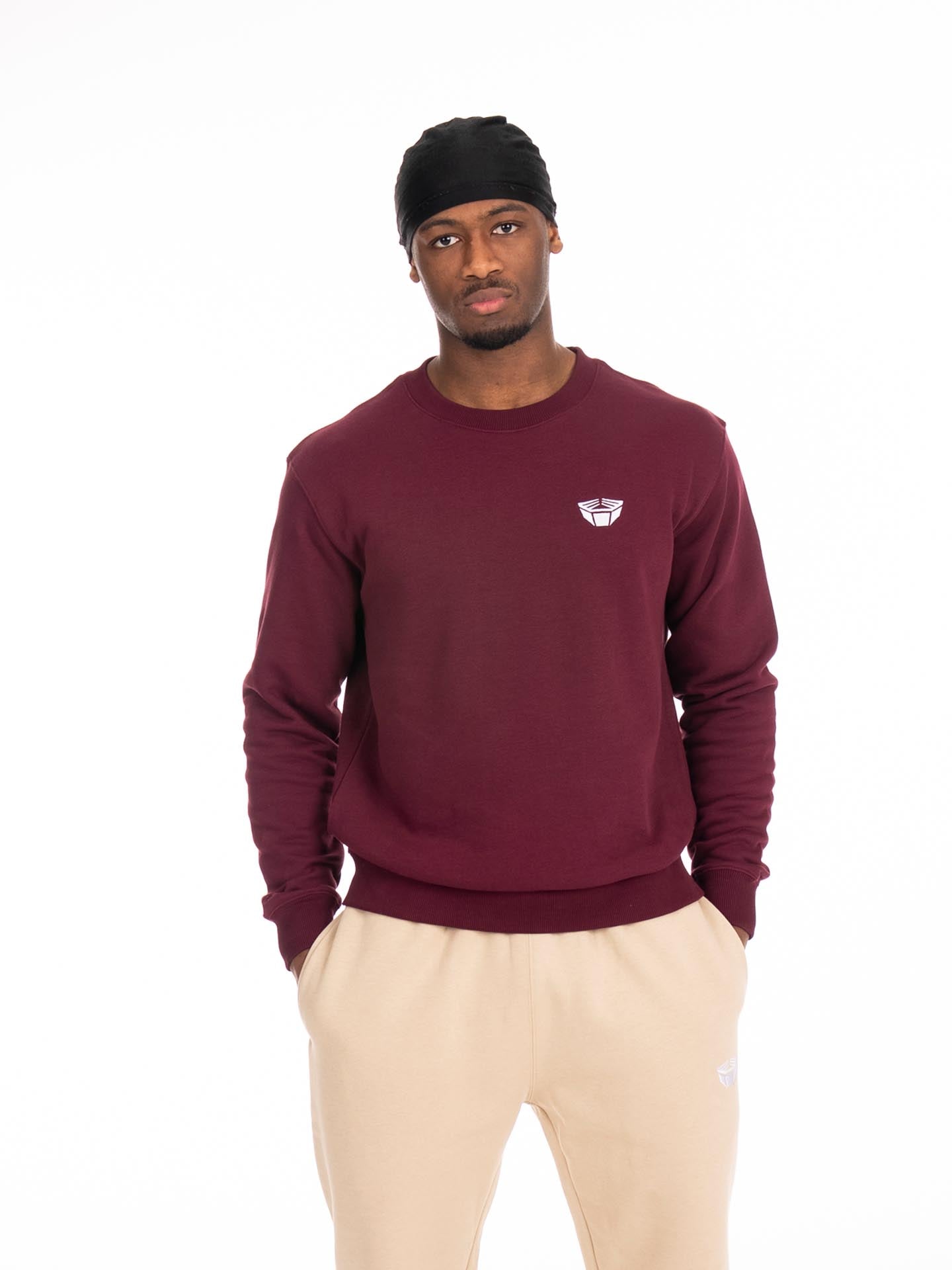 RINGLIFE Pullover, Octaring, dunkelrot