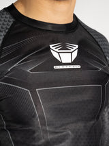 RINGLIFE Rashguard L/S - Octaring 2.0 schwarz-grau