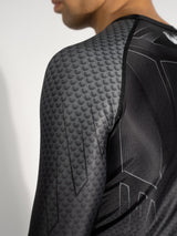 RINGLIFE Rashguard L/S - Octaring 2.0 schwarz-grau
