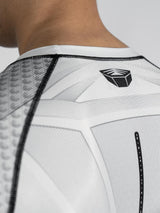 RINGLIFE Rashguard L/S - Octaring 2.0 weiss-schwarz