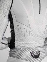 RINGLIFE Rashguard L/S - Octaring 2.0 weiss-schwarz