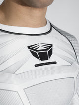 RINGLIFE Rashguard L/S - Octaring 2.0 weiss-schwarz