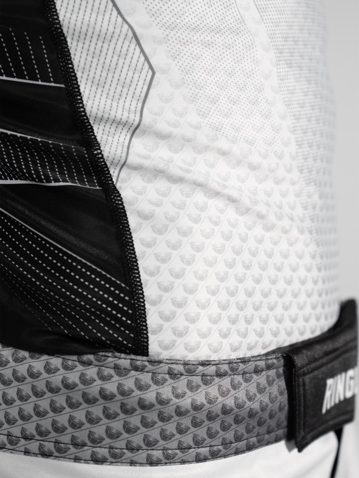 RINGLIFE Rashguard L/S - Octaring 2.0 weiss-schwarz