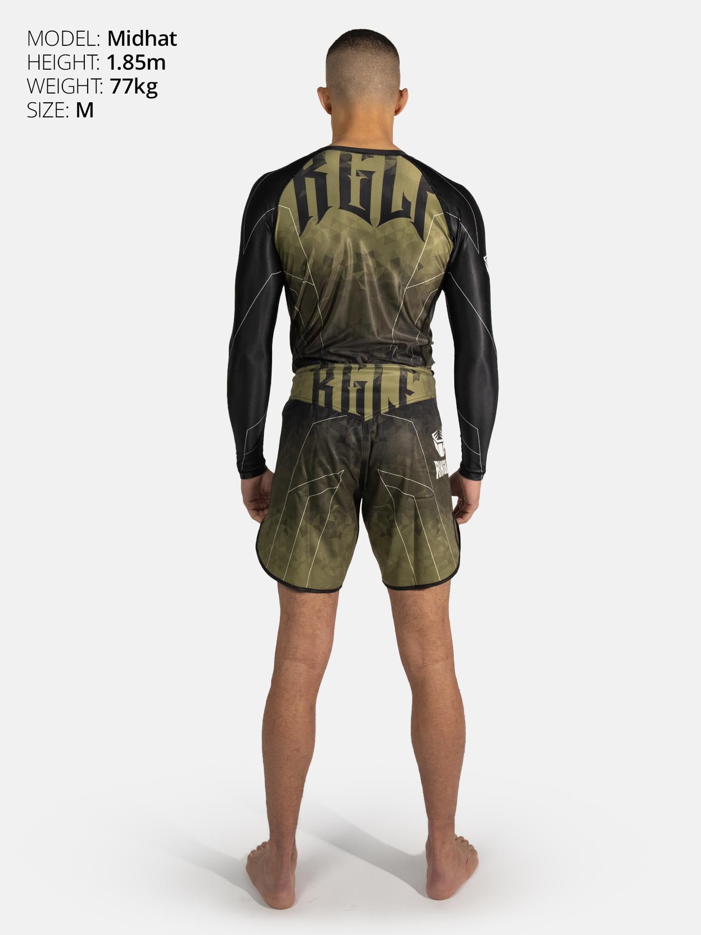 RINGLIFE Rashguard L/S - Transition schwarz-grün