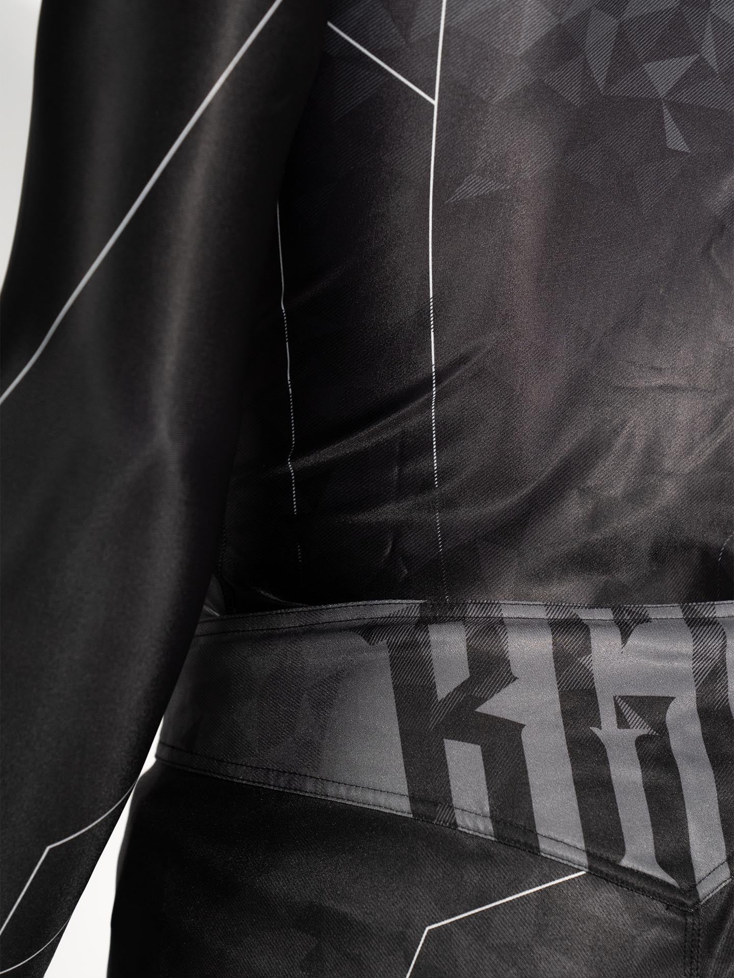 RINGLIFE Rashguard L/S - Transition schwarz-grau