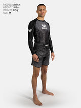 RINGLIFE Rashguard L/S - Transition schwarz-grau