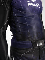 RINGLIFE Rashguard L/S - Transition schwarz-lila