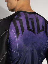 RINGLIFE Rashguard L/S - Transition schwarz-lila