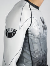 RINGLIFE Rashguard L/S - Transition schwarz-weiss