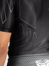 RINGLIFE Rashguard S/S - Octaring 2.0 schwarz-grau