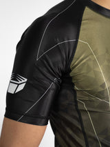 RINGLIFE Rashguard S/S - Transition schwarz-grün