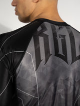 RINGLIFE Rashguard S/S - Transition schwarz-grau