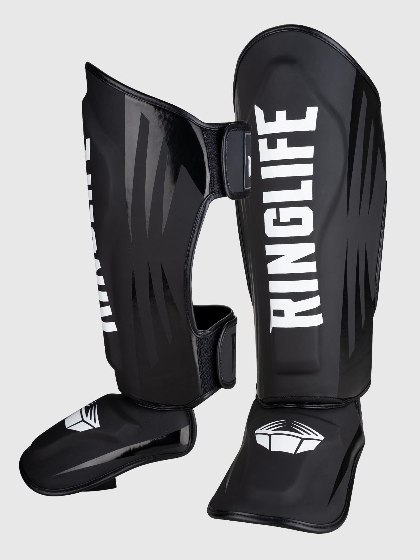 RINGLIFE Schienbeinschoner - No.1 schwarz-weiß