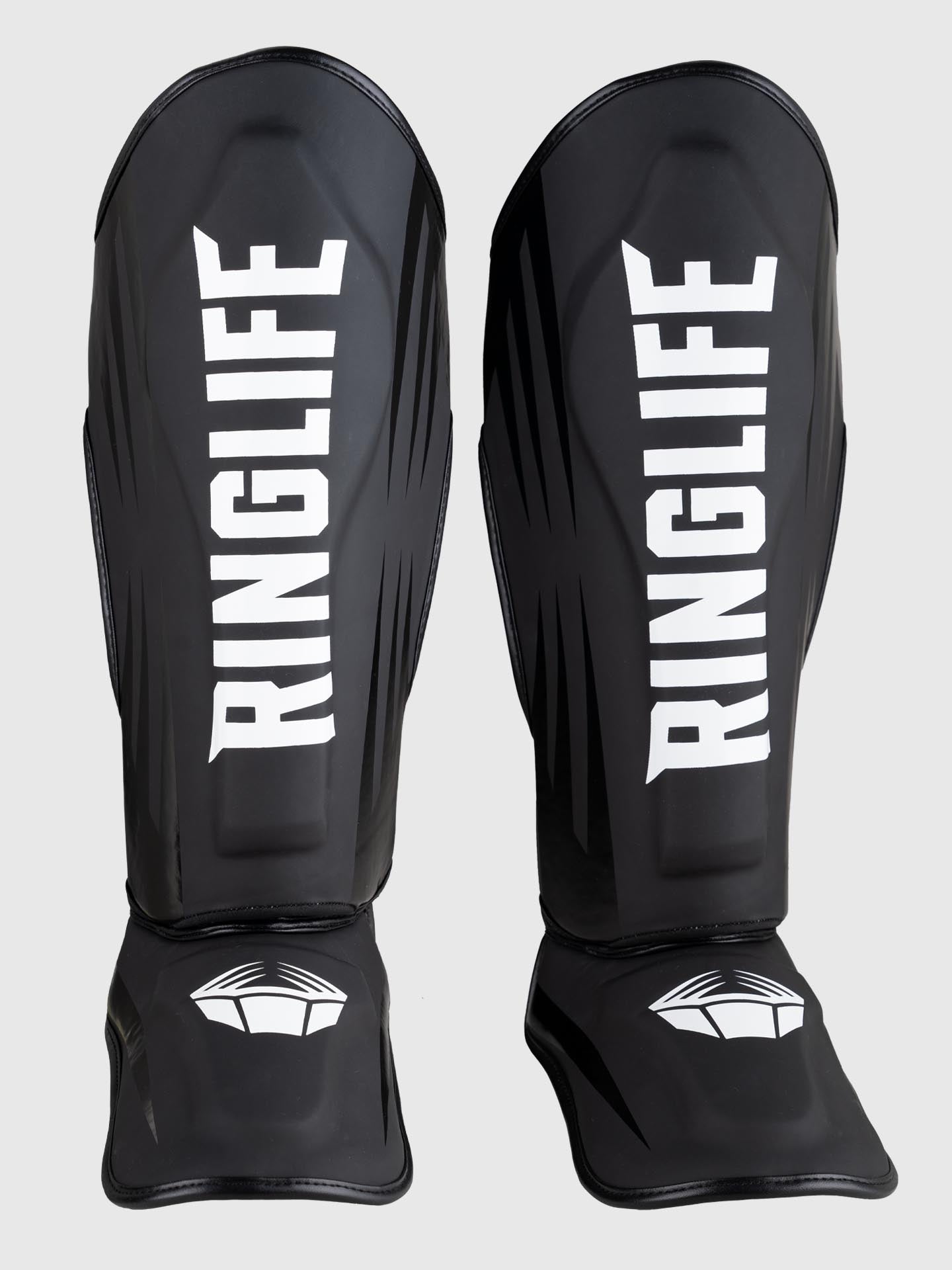 RINGLIFE Schienbeinschoner - No.1 schwarz-weiß