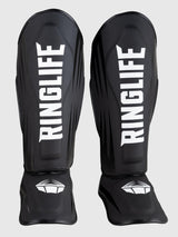 RINGLIFE Schienbeinschoner - No.1 schwarz-weiß