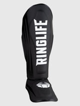 RINGLIFE Schienbeinschoner - No.1 schwarz-weiß