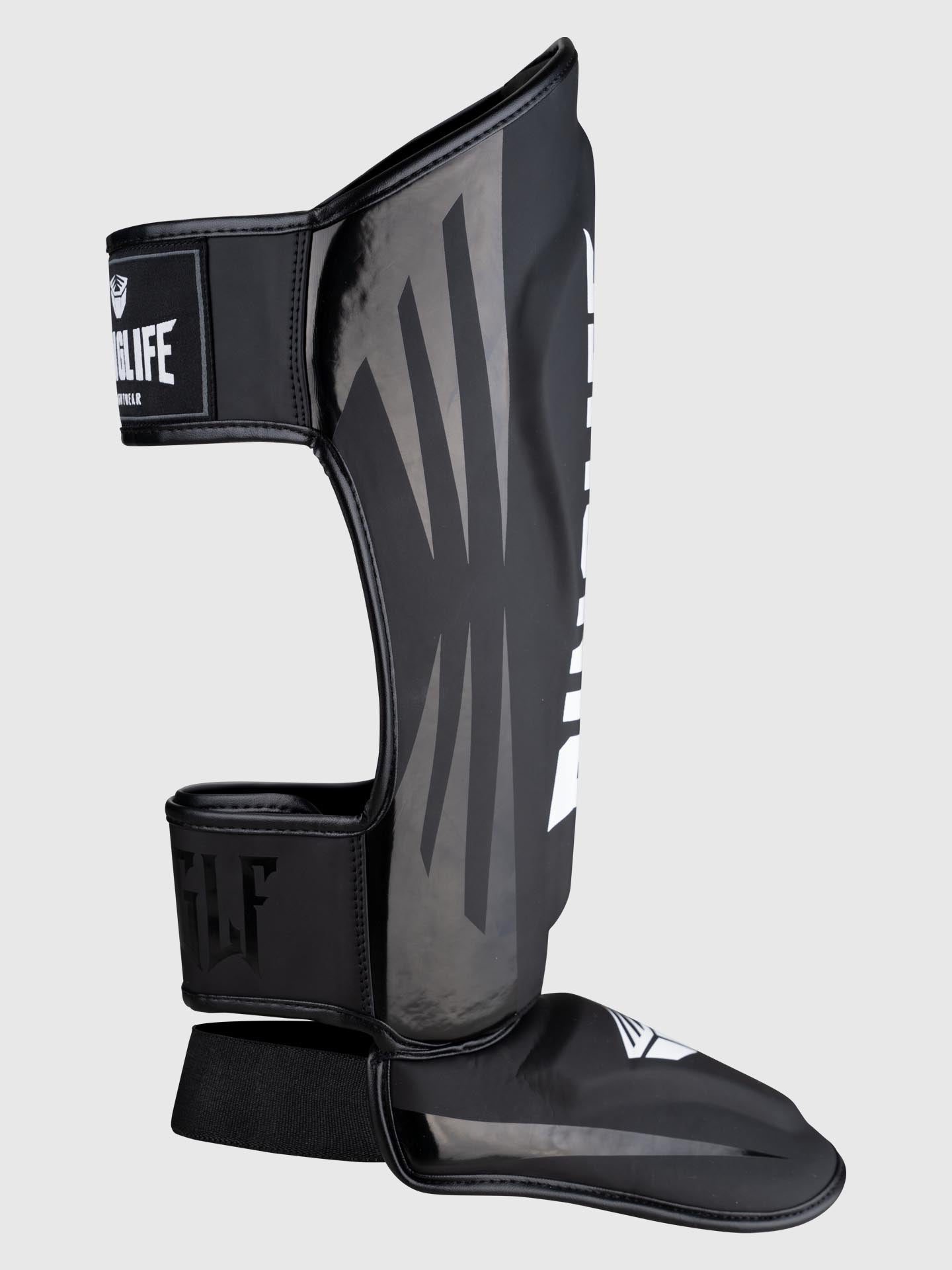 RINGLIFE Schienbeinschoner - No.1 schwarz-weiß