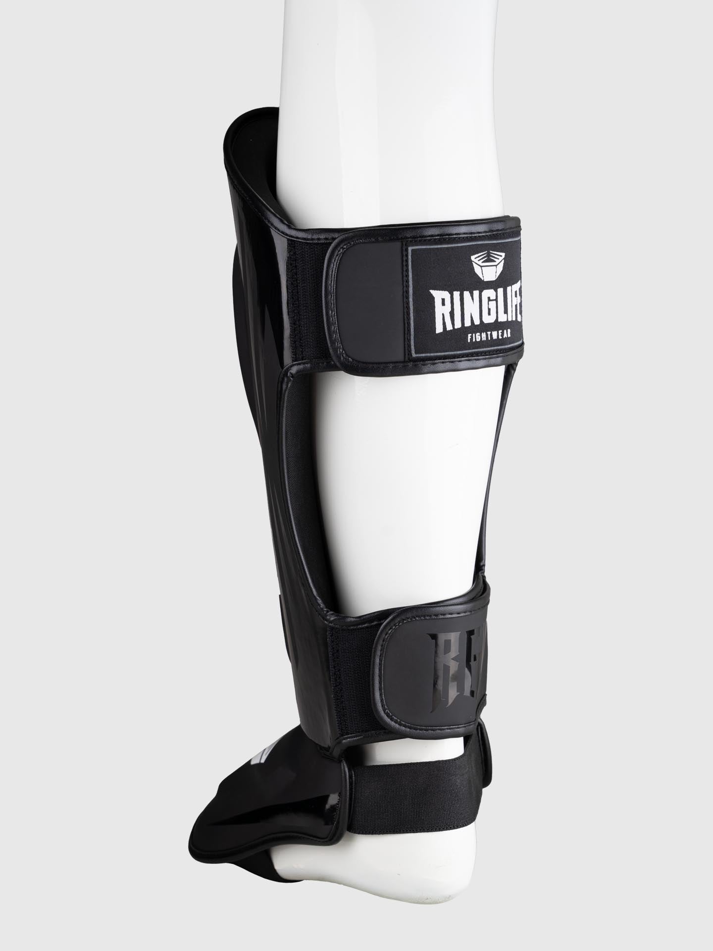RINGLIFE Schienbeinschoner - No.1 schwarz-weiß