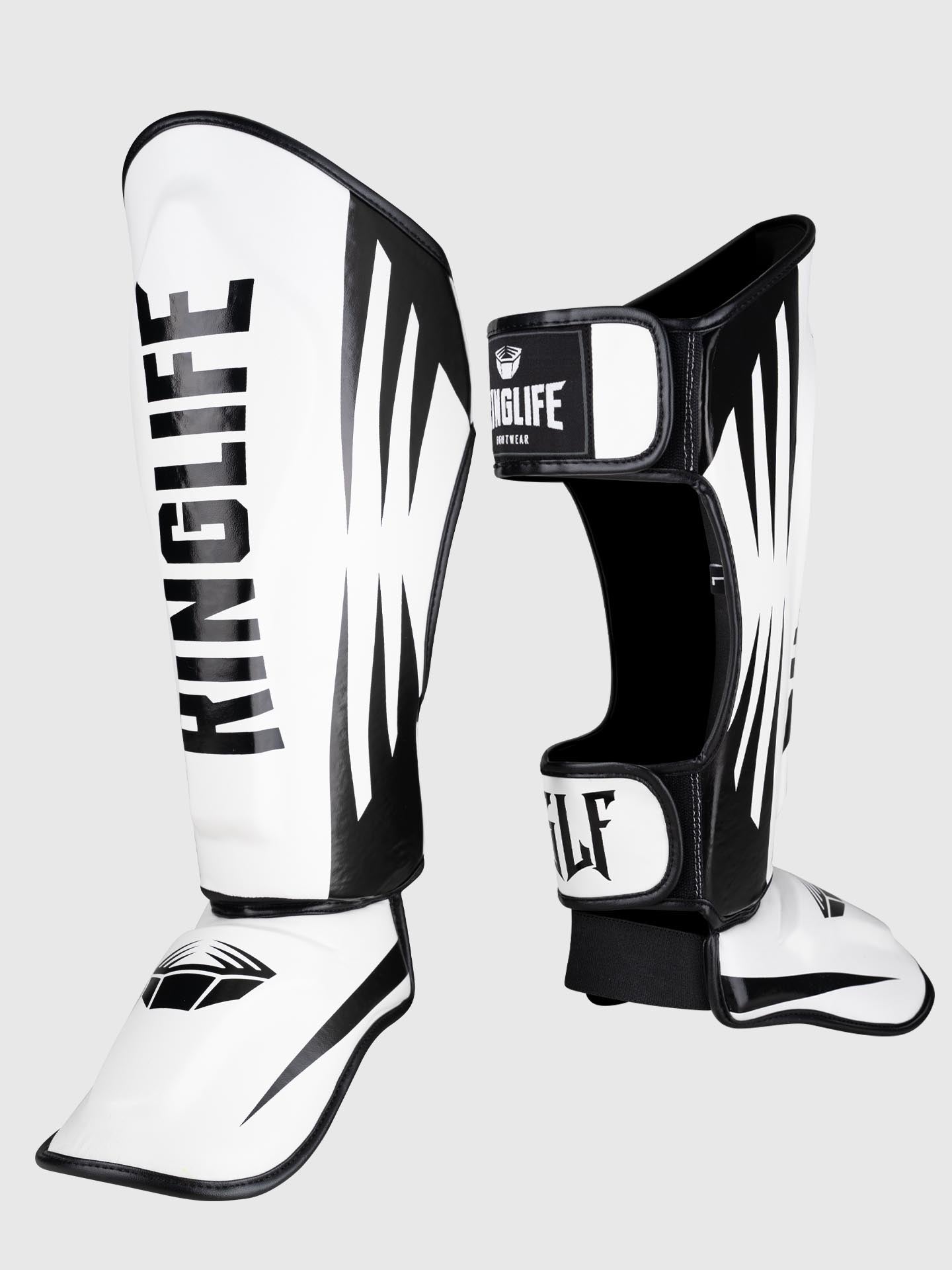 RINGLIFE Schienbeinschoner - No.1 weiß-schwarz