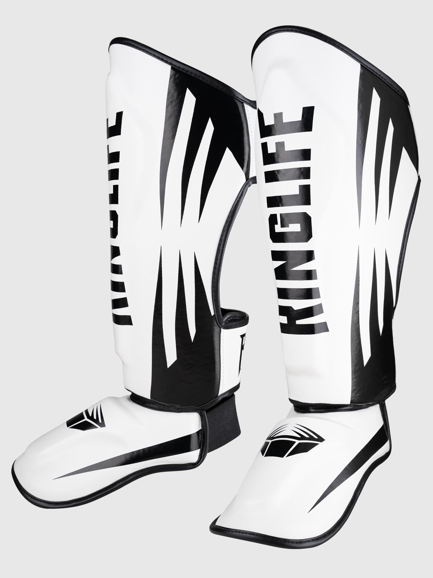 RINGLIFE Schienbeinschoner - No.1 weiß-schwarz