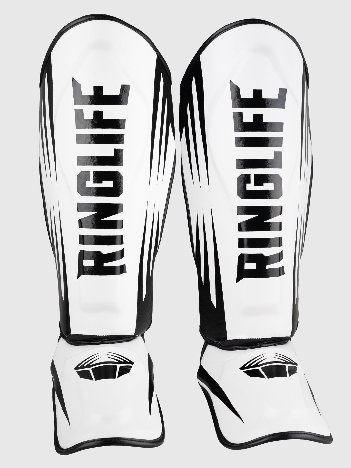 RINGLIFE Schienbeinschoner - No.1 weiß-schwarz