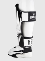 RINGLIFE Schienbeinschoner - No.1 weiß-schwarz