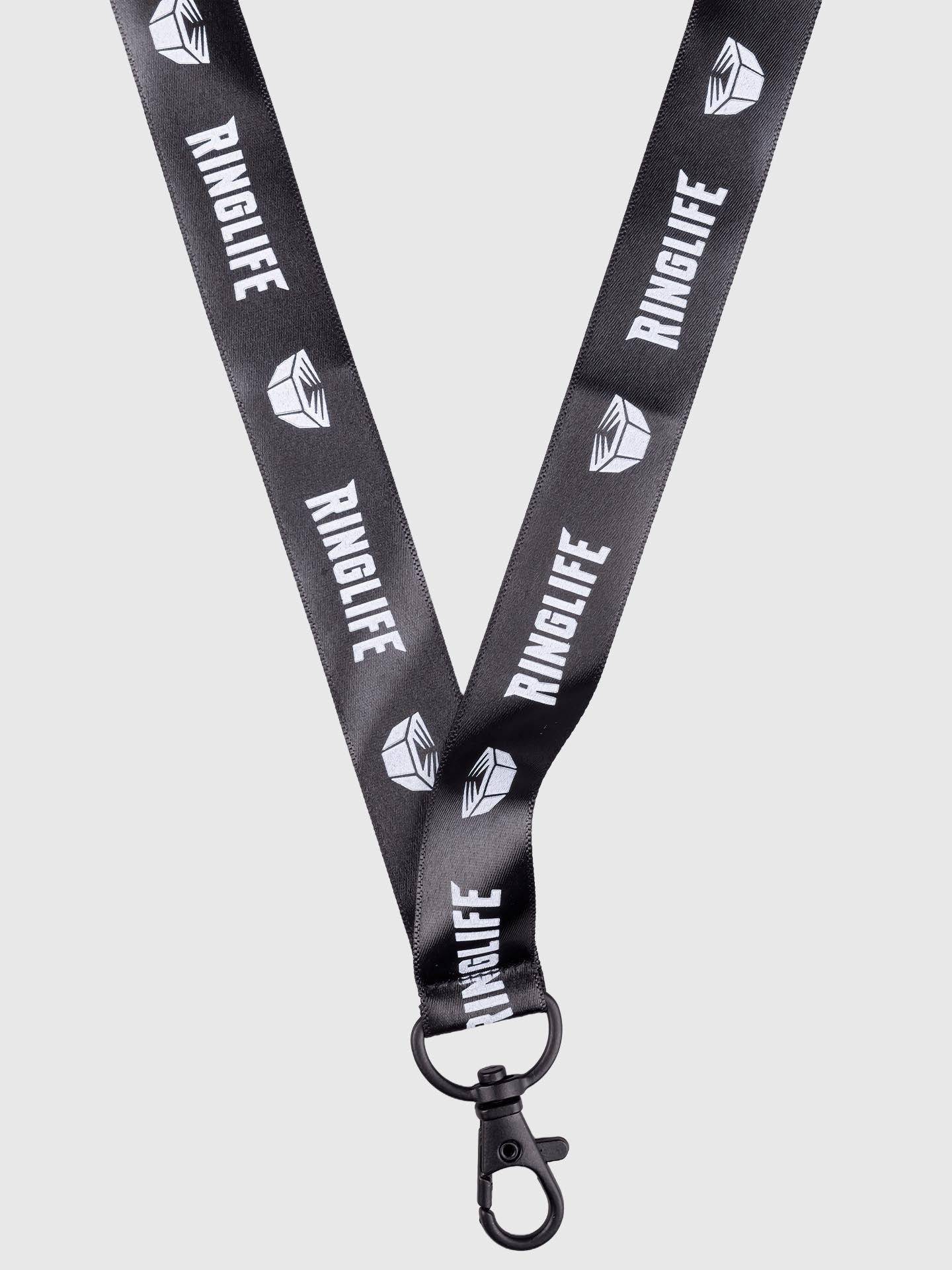 RINGLIFE Schlüsselanhänger lang, schwarz