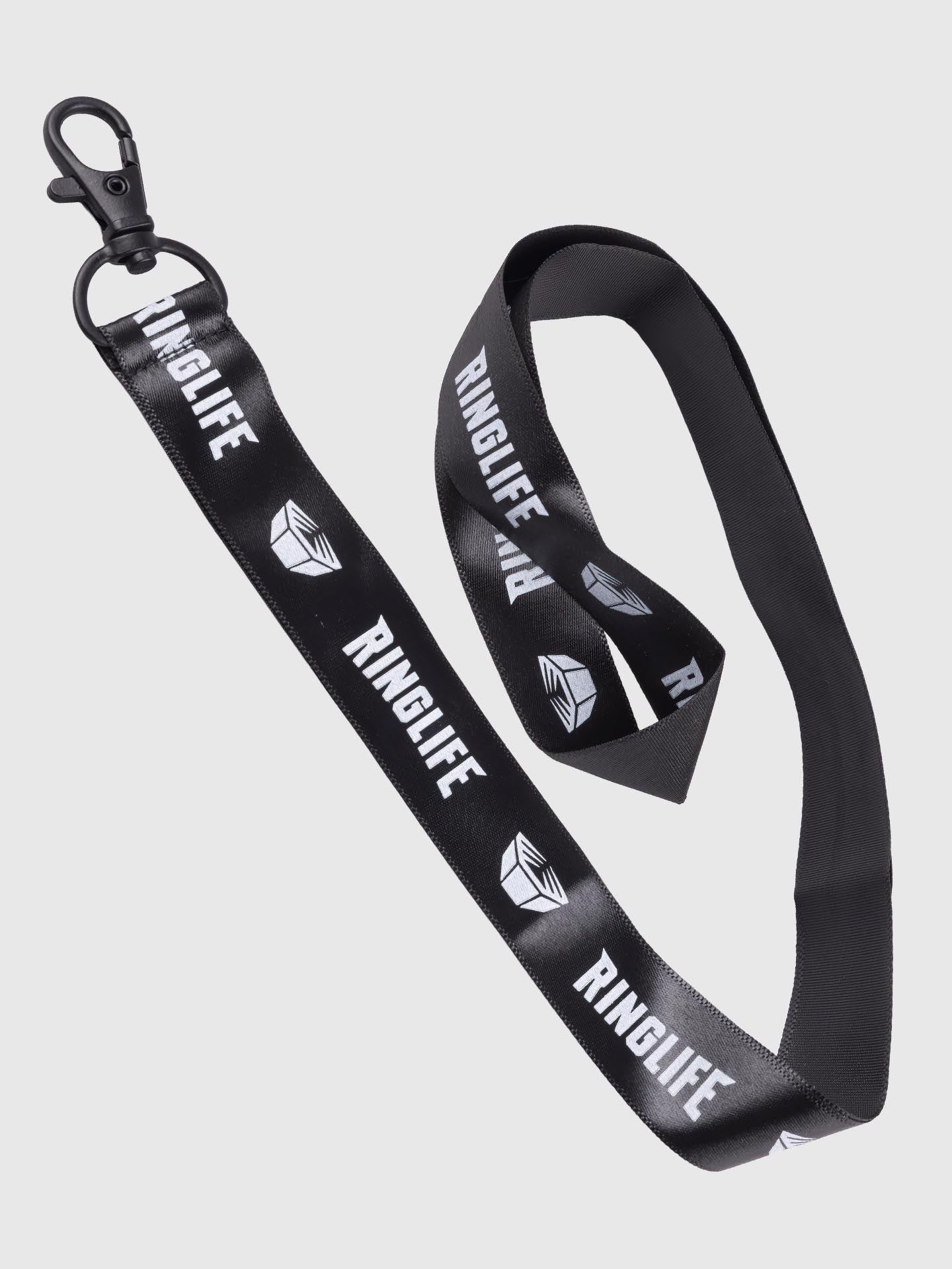 RINGLIFE Schlüsselanhänger lang, schwarz