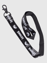 RINGLIFE Schlüsselanhänger lang, schwarz